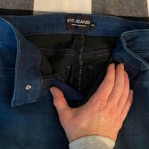 High waisted booty contour fitjeans